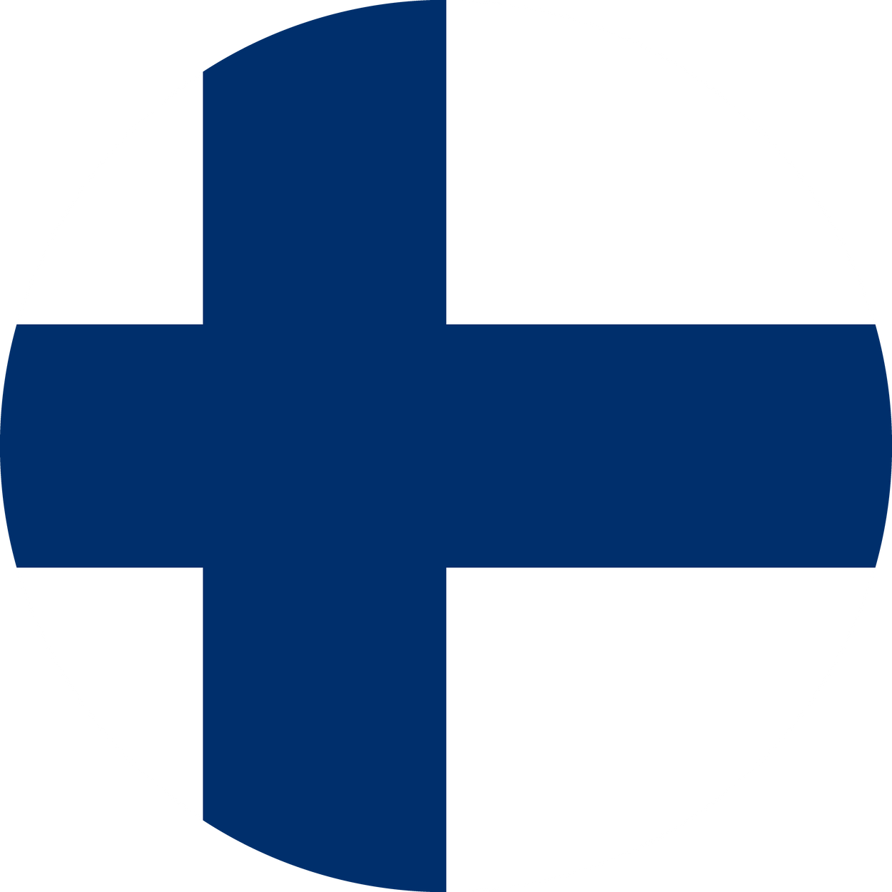 Finland Flag Round Icon