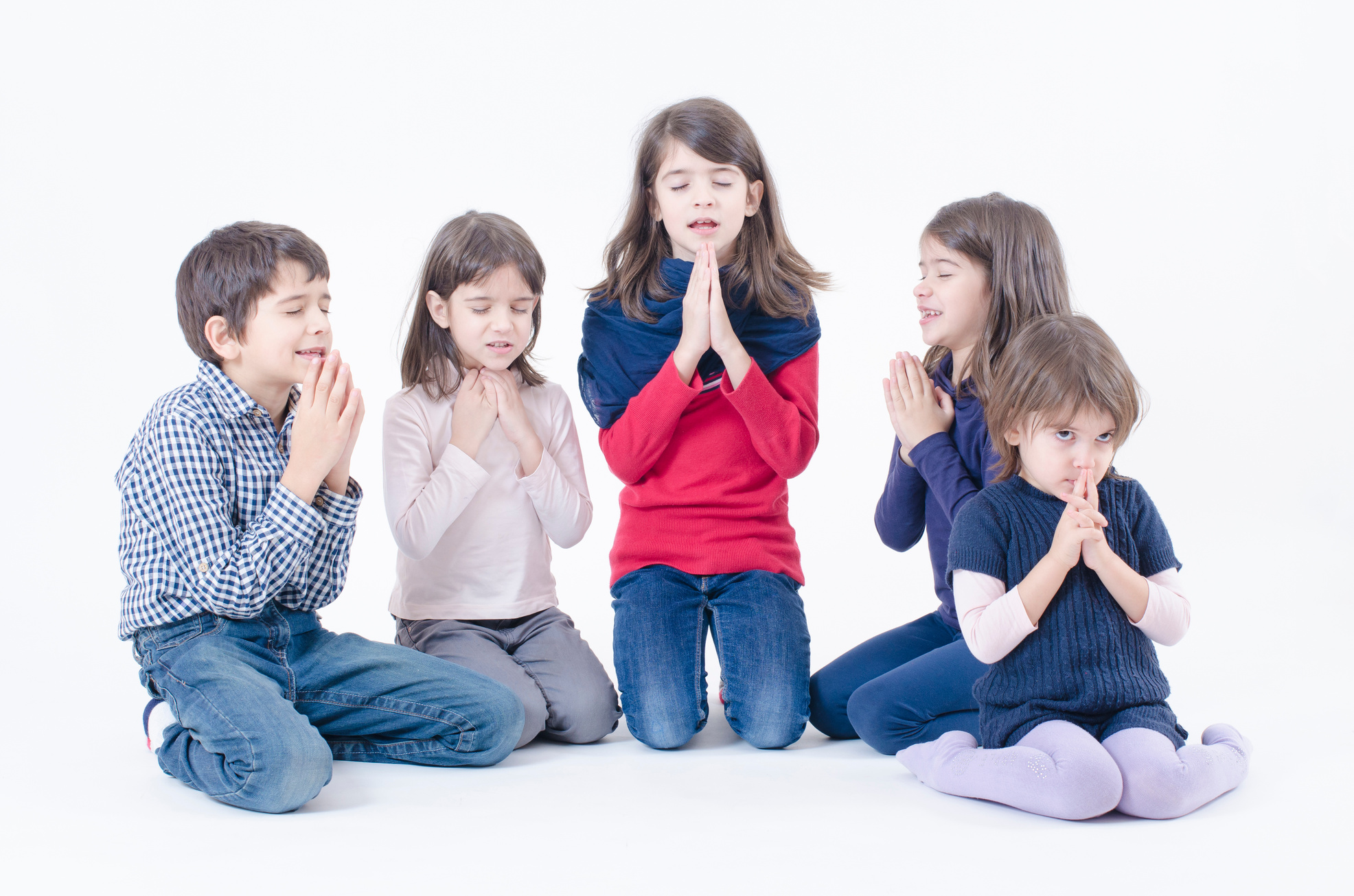 Children Pray